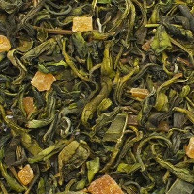 Ніжний зелений чай зі шматочками маракуйї 50г, Китай id_9096 фото