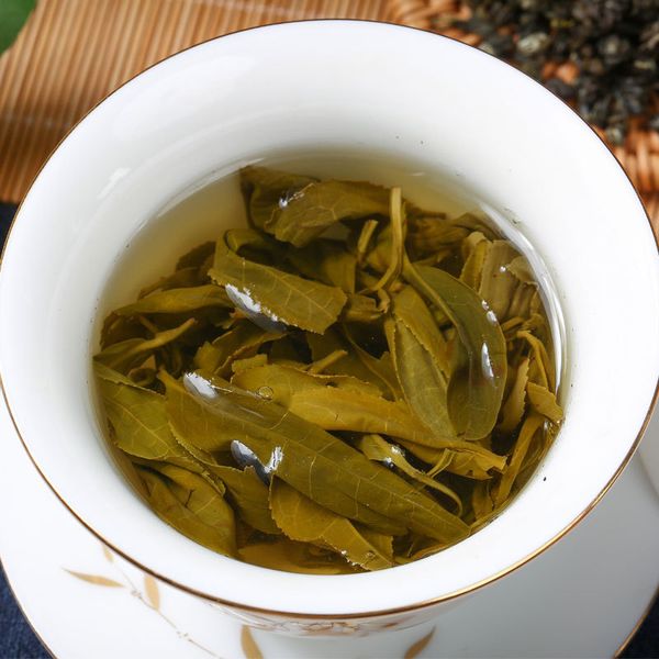 Китайський зелений чай Інь Ло Срібні спіралі елітний 50г id_7725 фото