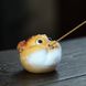 Фігурка Чайний вихованець "Закохана риба Фугу" для чайної церемонії ісинська кераміка ручної роботи id_9189 фото 2