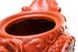 Чайник Дракон та фенікс з ісинської глини "Символ багатства, щастя та удачі" червоний 390 мл, Китай id_8858 фото 7