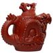 Чайник Дракон та фенікс з ісинської глини "Символ багатства, щастя та удачі" червоний 390 мл, Китай id_8858 фото 8