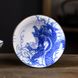 Автентична порцелянова піала Небесний дракон Тяньлун 80мл, Китай id_8747 фото 5