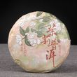 Чорний чай Шу Пуер крупнолистовий з квітами жасмину 2021 рік 100г, Китай