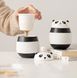 Чашка-заварник для чаю у виді Панди з кришкою та фільтром Panda Tong xin 400мл, Китай id_9062 фото 4