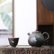 Чайник із тонкостінної кераміки в японському вінтажному стилі Ruihe Chengxiang 260мл, Китай id_9082 фото 7