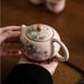 Чайник Сі Ши в стилі династії Сун "Полуничне кроленя" ручної роботи крижана глазур 180мл, Китай id_9091 фото 10