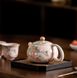 Чайник Сі Ши в стилі династії Сун "Полуничне кроленя" ручної роботи крижана глазур 180мл, Китай id_9091 фото 8